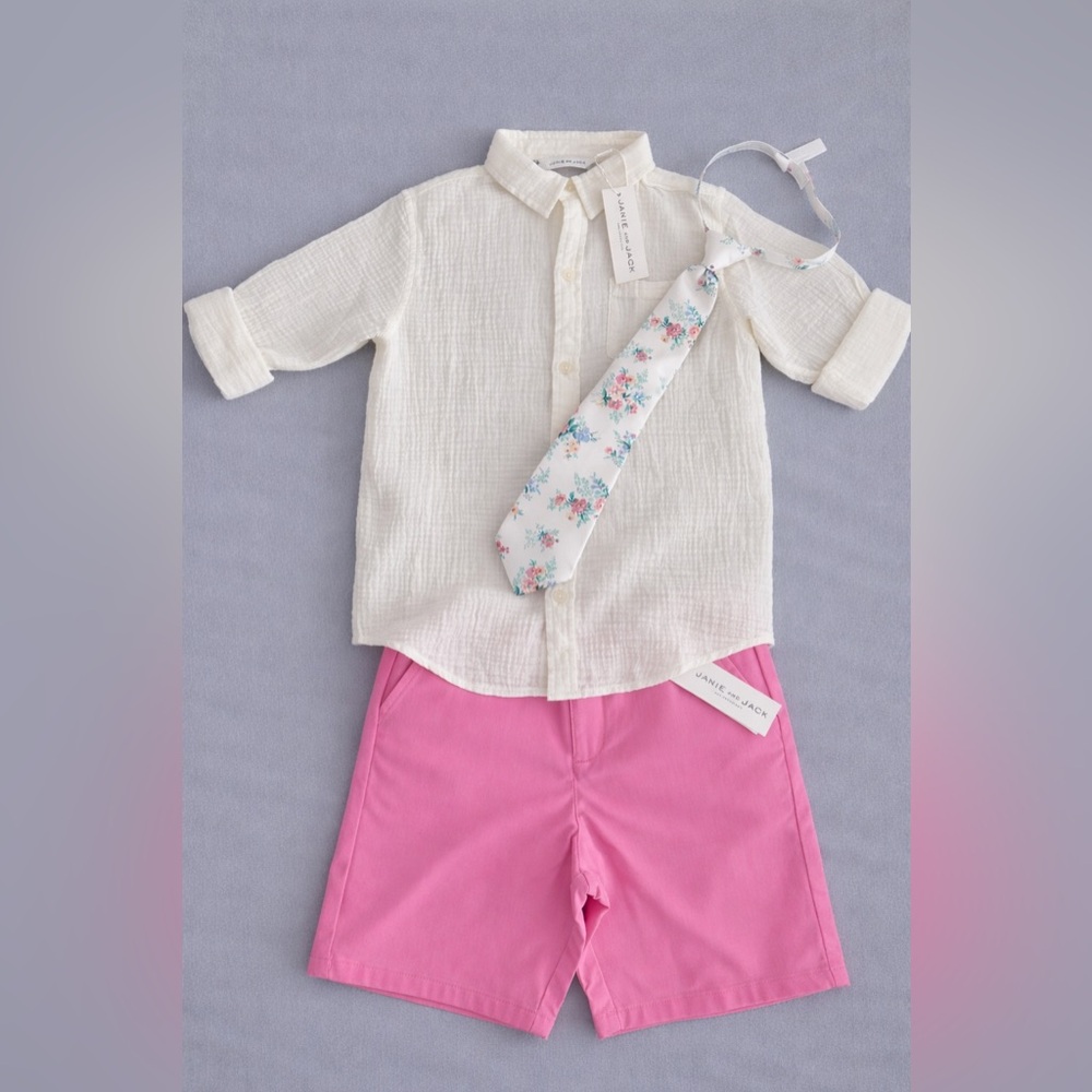 🌸 NWT Boys Size 7 Spring/Easter Outfit – Janie and Jack 🌸